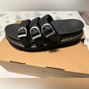 Dr. Martens Black Sandals